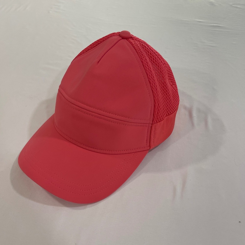 Lululemon Dash And Dazzle Hat Womens OS Pink Mesh Back Snapback | Athleisure